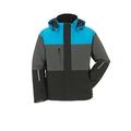 Planam 3757064 Outdoor Aviator Jacke, Blau/Grau/Schwarz, Größe XXXL