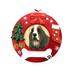 The Holiday Aisle® Hanging Figurine Ornament Plastic in Red | 3.5 H x 3.5 W x 1 D in | Wayfair 6DE5326254AC41CB826BB2326667246A