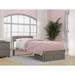 Viv + Rae™ Farrah Solid Wood Storage Platform Bed Metal in Gray | 32 H x 40.38 W in | Wayfair EAB1E7A686814761AE070DC291E62D3D