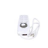 Woods 15-Amp Standard Combination Outlet in White | 1.75 H x 3.125 W x 9.75 D in | Wayfair 22575WD