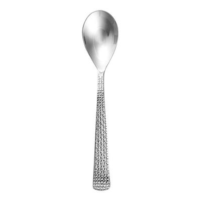 Fortessa 1.5.172.00.013 Cestino 7 5/16" 18/10 Stainless Steel Extra Heavy Weight Round Bowl Soup / Dessert Spoon - 12/Case