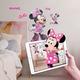 Wall Palz Disney Minnie Mouse Wall Decals - Minnie Mouse Girls Room Decor with 3D Augmented Reality Interaction - 26" Minnie Mouse Wall Decals for Girls Bedroom