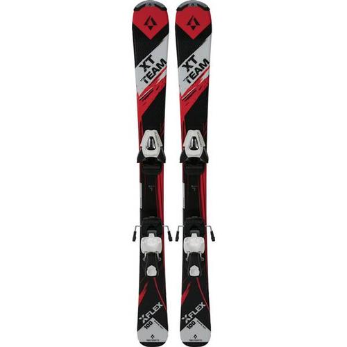 TECNOPRO Kinder Skiset XT Team, Größe 120 in Schwarz/Rot/Weiß