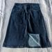 Levi's Skirts | Levi's A-Line Midi Denim Skirt | Color: Blue | Size: 25