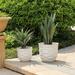 Joss & Main Gabby 2-Piece Magnesium Oxide Pot Planter Set | Wayfair 788FD5FF9B244508BDBB2E38BD470033