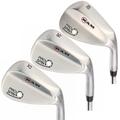 Ram Golf Pro Spin 1 Inch Longer Wedge Set - 52° Gap, 56° Sand, 60° Lob Wedges - Mens Right Hand