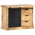 vidaXL Sideboard 80x30x60 cm Solid Mango Wood