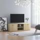 vidaXL TV Cabinet Sonoma Oak 120x34x37 cm Engineered Wood