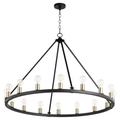 Quorum International Paxton 42 Inch 16 Light Chandelier - 64-16-6980