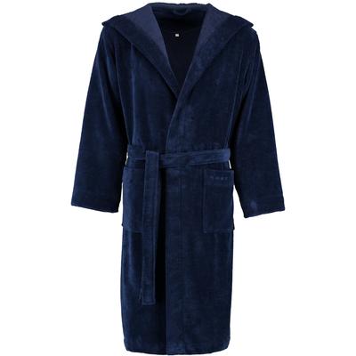 Bugatti Bademäntel Herren Kapuze Roberto marine blau - 493 XL Schwarz