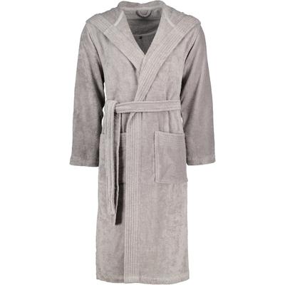 Vossen Bademäntel unisex Kapuze Vegan Life pepplestone - 7470 M Weiss