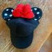 Disney Accessories | Minnie Mouse Hat | Color: Black/Red | Size: Os