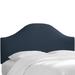 Mistana™ Abernethy Panel Headboard Upholstered/Linen in Black | 49 H x 56 W x 4 D in | Wayfair ALCT2115 25540150