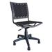 Inbox Zero Bungee Task Chair Upholstered/Bungee in Brown/Gray | 37.8 H x 18.1 W x 23.4 D in | Wayfair 7766C49060C740309223AAC0933DE830