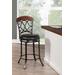 Hillsdale Furniture Trevelian Metal Swivel Counter Height Stool, Dark Coffee - 63506