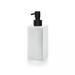 WS Bath Collections Saon Soap Dispenser Porcelain in Black | 7.1 H x 2.6 W x 2.6 D in | Wayfair Saon 4033.22