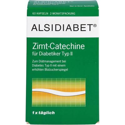 Alsidiabet - Zimt Catechine f.Diab.Typ II Kapseln Vitamine