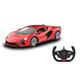 JAMARA Lamborghini Sián FKP 37 2,4 GHz 1:14 Tür manuell - RC Auto, offiziell lizenziert, bis 1 Std Fahrzeit, ca 11 Km/h, perfekt nachgebildete Details, detaillierter Innenraum, Rot