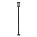 Z-Lite Brookside 112 Inch Tall Outdoor Post Lamp - 583PHBS-536P-BK