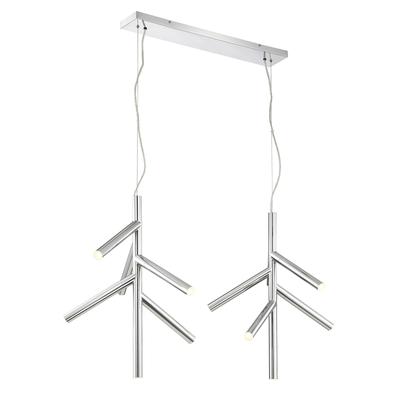 Z-Lite Forest 43 Inch 12 Light LED Linear Suspension Light - 917-6CH-LED-2LCH