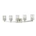 Z-Lite Aubrey 40 Inch 5 Light Bath Vanity Light - 1931-5V-BN