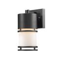 Z-Lite Luminata 8 Inch Tall LED Outdoor Wall Light - 560S-BK-LED