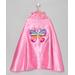 Story Book Wishes Girls' Capes Pink - Pink Butterfly Cape