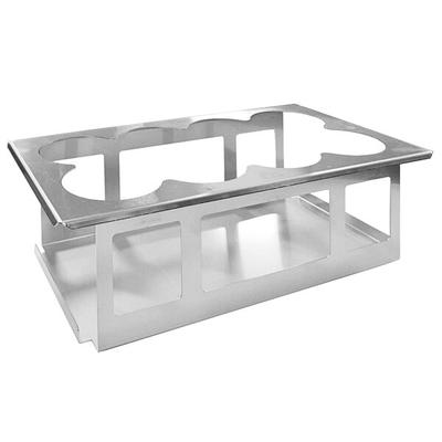 Server 86975 8 Hole Stainless Steel Squeeze Bottle Holder - Fits 1/3 Size Opening