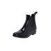 Wide Width Women's The Uma Rain Boot by Comfortview in Black (Size 12 W)