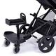 For Your Little One Ride On Board with Seat Compatible with Baby Jogger City Mini Gt - Black