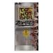 The Holiday Aisle® Zombies Lab Door Mural Plastic in Gray/Red | 30 H x 60 W in | Wayfair THLA7338 40479942