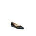 Women's Havana Flat by Naturalizer in Black Snake (Size 8 1/2 M)