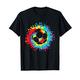 Fussball I Regenbogen Hippie I Buntes Fußball T-Shirt