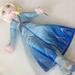 Disney Accessories | New Disney Frozen 25" Tall Elsa Soft & Huggable Pillow-Buddy Plush Doll | Color: Blue/Silver | Size: Osg