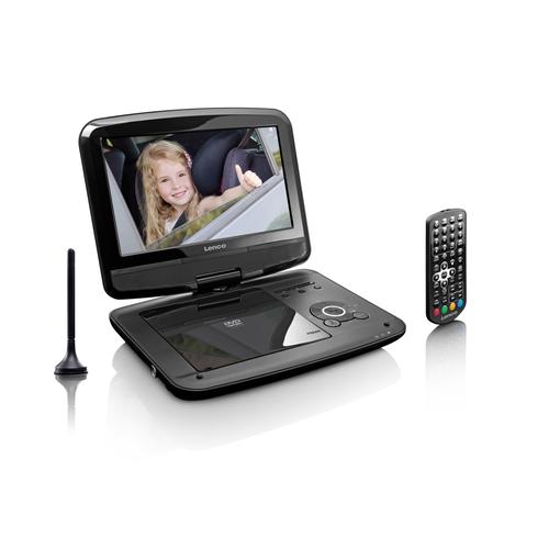 Lenco DVP-9413 Tragbarer DVD-/Blu-Ray-Player Tragbarer DVD-Player Cabrio Schwarz 22,9 cm (9 Zoll)