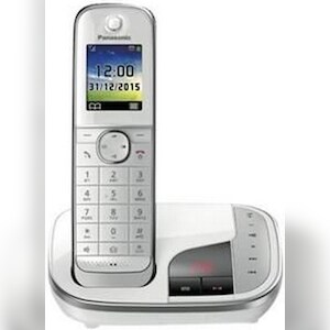 Panasonic KX-TGJ320 DECT-Telefon Anrufer-Identifikation Weiß Image