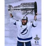 Nikita Kucherov Tampa Bay Lightning Autographed 8" x 10" 2020 Stanley Cup Champions Raising Photograph