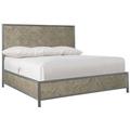 Bernhardt Milo Low Profile Standard Bed Wood in Brown/Gray | 60 H x 65 W x 85.38 D in | Wayfair K1306
