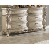 Rosdorf Park Khiabet 6 Drawer Double Dresser Wood in Brown/White | 41 H x 72 W x 21 D in | Wayfair 348CA880CCEF4FE4AA0DEF0180096B83