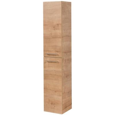 FACKELMANN Hochschrank B.PERFEKT / Badschrank mit Soft-Close-System / Maße (B x H x T): ca. 30 x