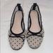 Zara Shoes | Girl’s Mesh Ballerina Flats | Color: Black/White | Size: Zara Size 31