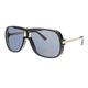 Tom Ford Mens Sunglasses Caine FT0800, 01A, 62