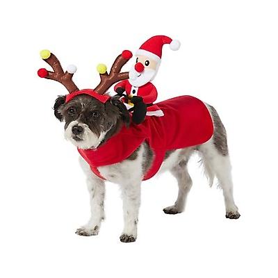 Frisco Santa Rider Dog & Cat Costume, Medium