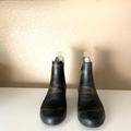 J. Crew Shoes | J Crew Camo Chelsea Rain Boots Size 7 | Color: Black/Green | Size: 7