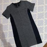 J. Crew Dresses | Jcrew Women’s Houndstooth Dress | Color: Black/Gray | Size: 2