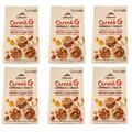 6X Galbusera Cereali G Granola e Frolla Cereal shortbread Biscuits with Fruit with Apricot, Orange and Almonds Cookies 300g