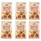 6X Galbusera Cereali G Granola e Frolla Cereal shortbread Biscuits with Fruit with Apricot, Orange and Almonds Cookies 300g