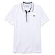 Lacoste Sport Men's DH6843 Polo Shirt, Blanc/Marine-Marine, M