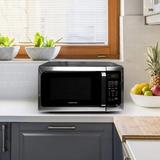 Farberware Compact Countertop Microwave Oven, 0.9 cu. ft, 900 Watts w/ Safety Lock in Gray | 11.5 H x 19.1 W x 15.9 D in | Wayfair FM09SSE