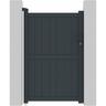 Habitat Et Jardin - Portillon aluminium 'Maurice' - 101.2 x 155.9 cm - Gris